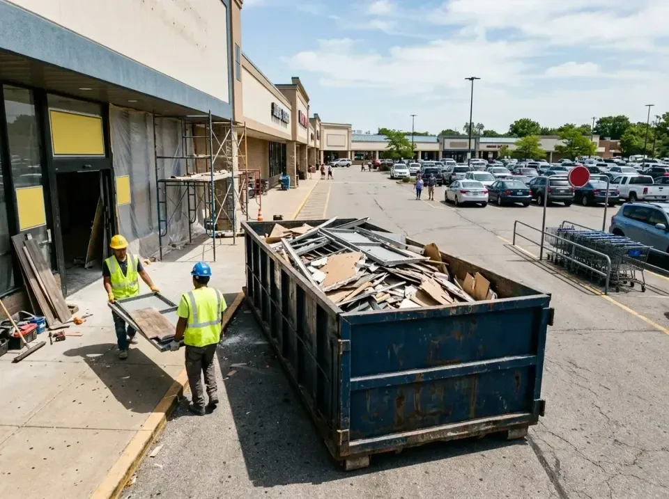 retail-store-renovation-debris-003 — frequently asked questions, Roll-off Dumpster Rentals in Vincennes, IN